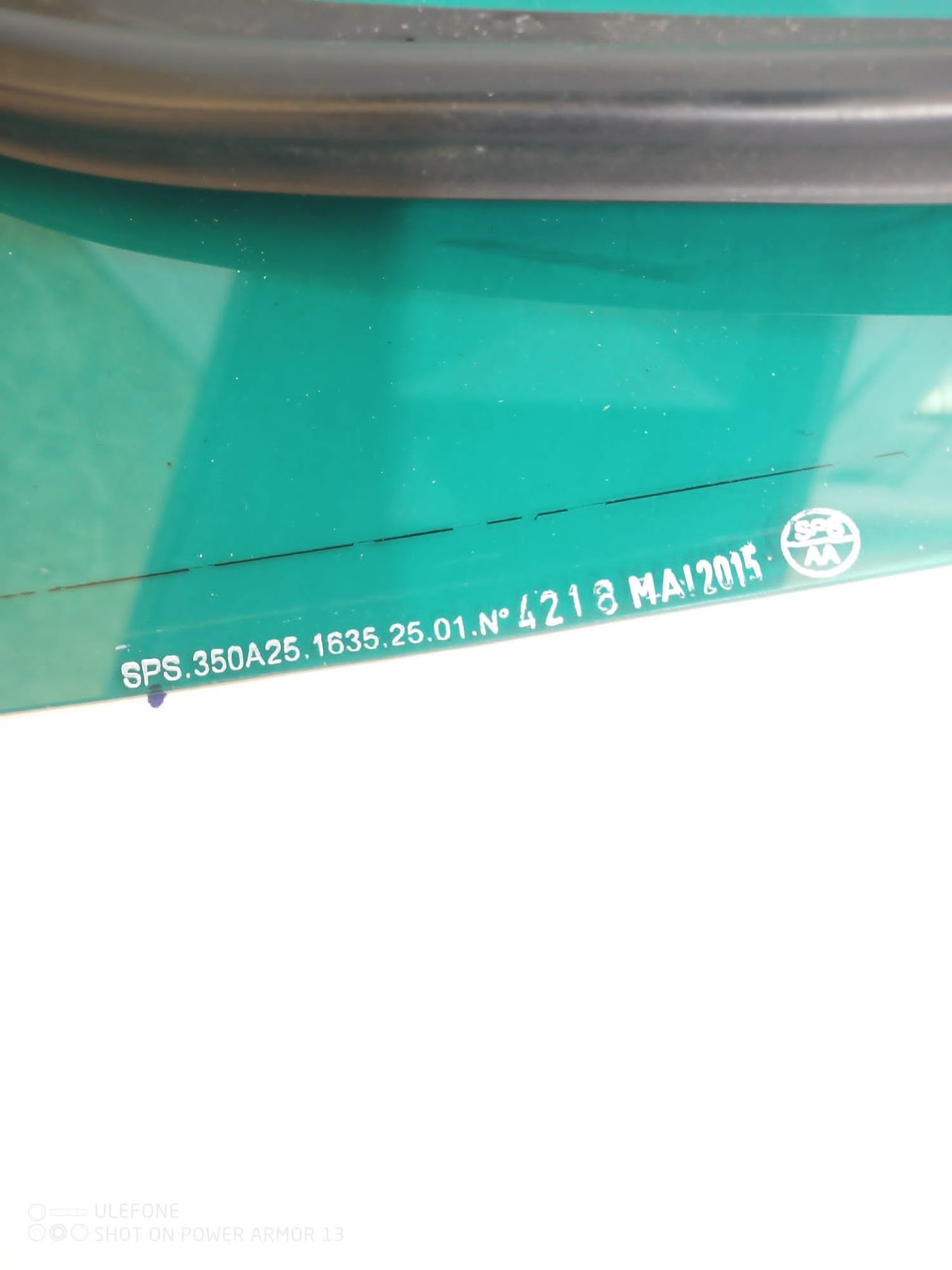 Aircraft Helicopter Window. P/N: 350A25.1635.25.01 (P/N: 350A2516352501) Aviacharter{{Product SKU}} Aviacharter