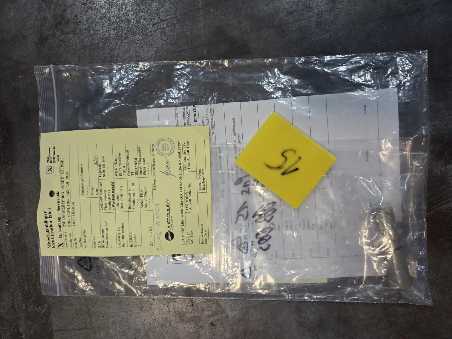 Forward Engine Cowling Eurocopter