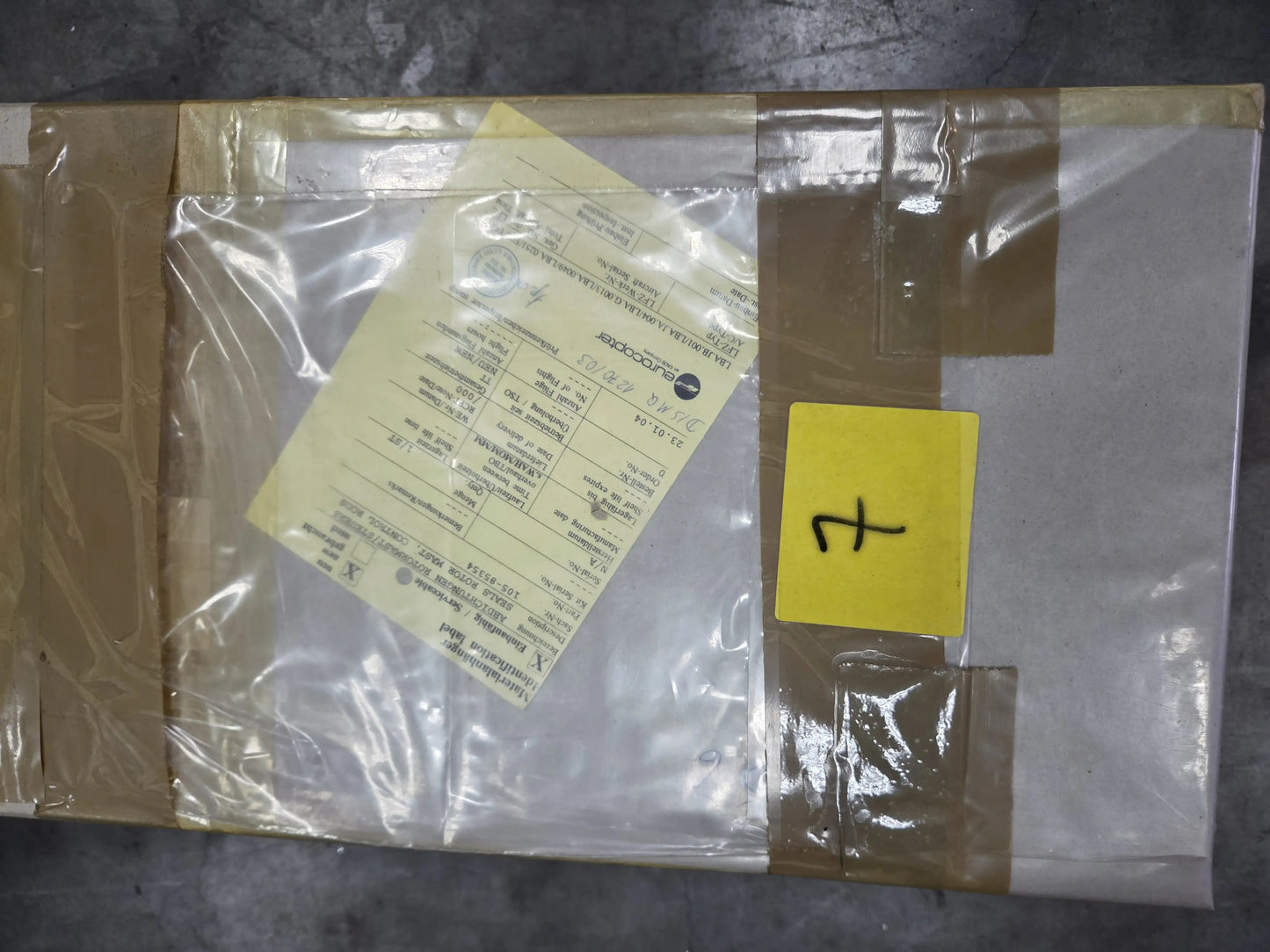 Seals Rotor Mast / Control Rods Eurocopter