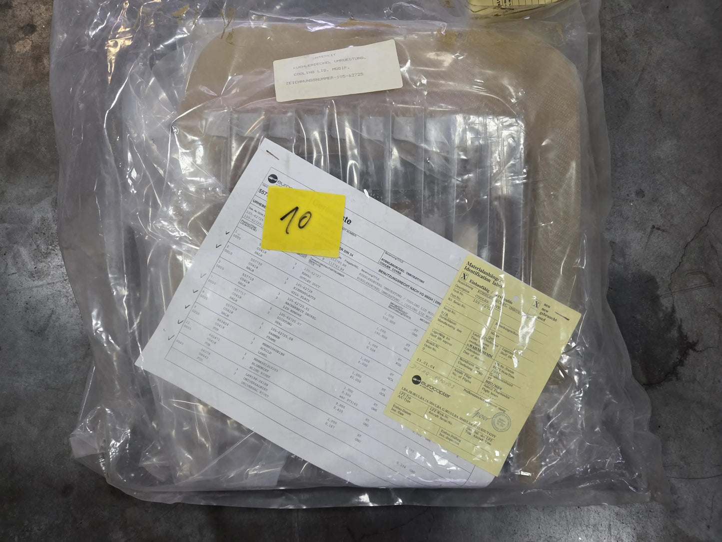 Cooler Cover Eurocopter