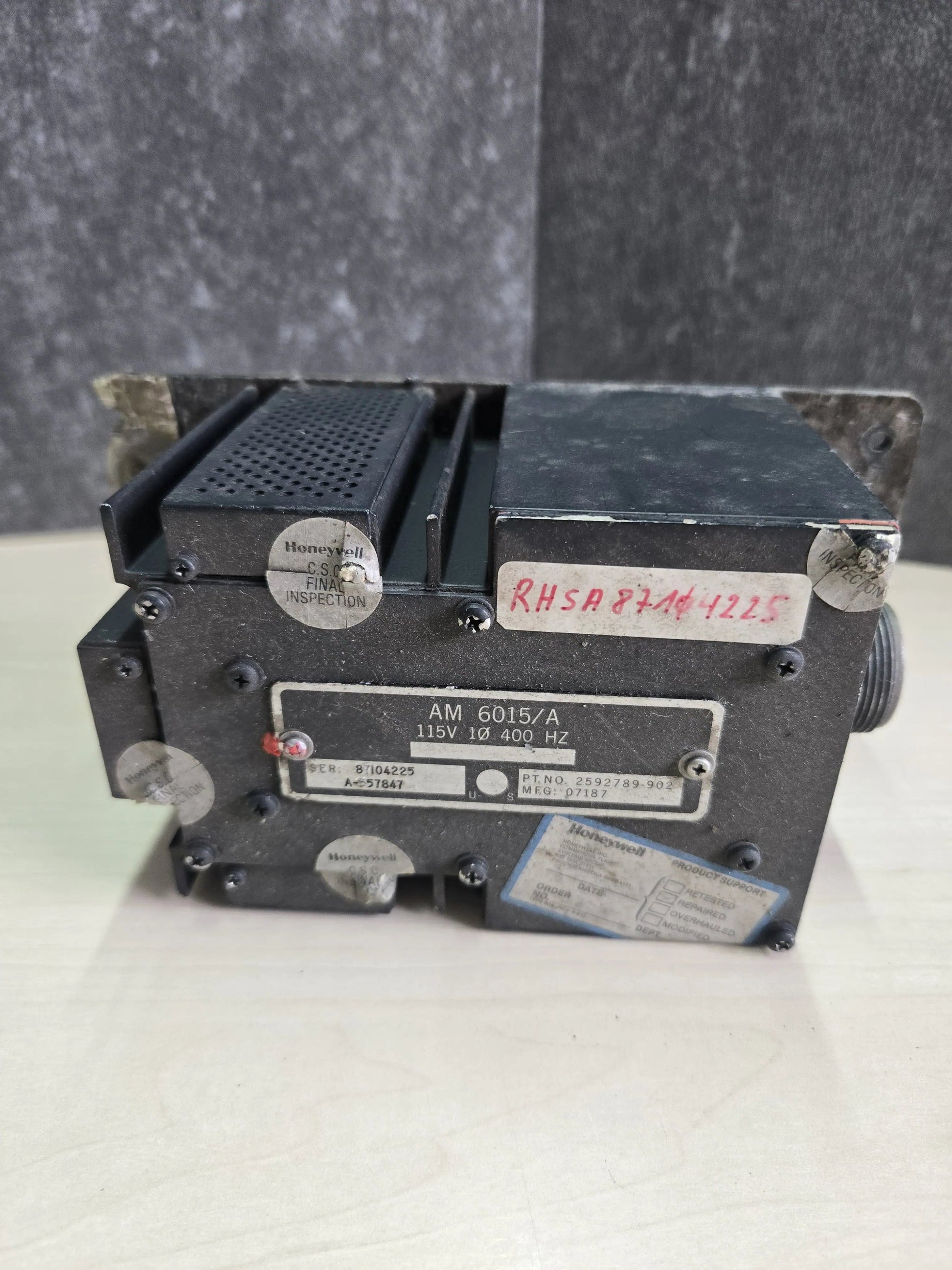 AM 6015/A Electronic Controll Amplifier Honeywell