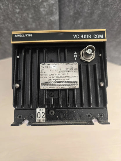 VC 401B VHF Transceiver Bendix/King