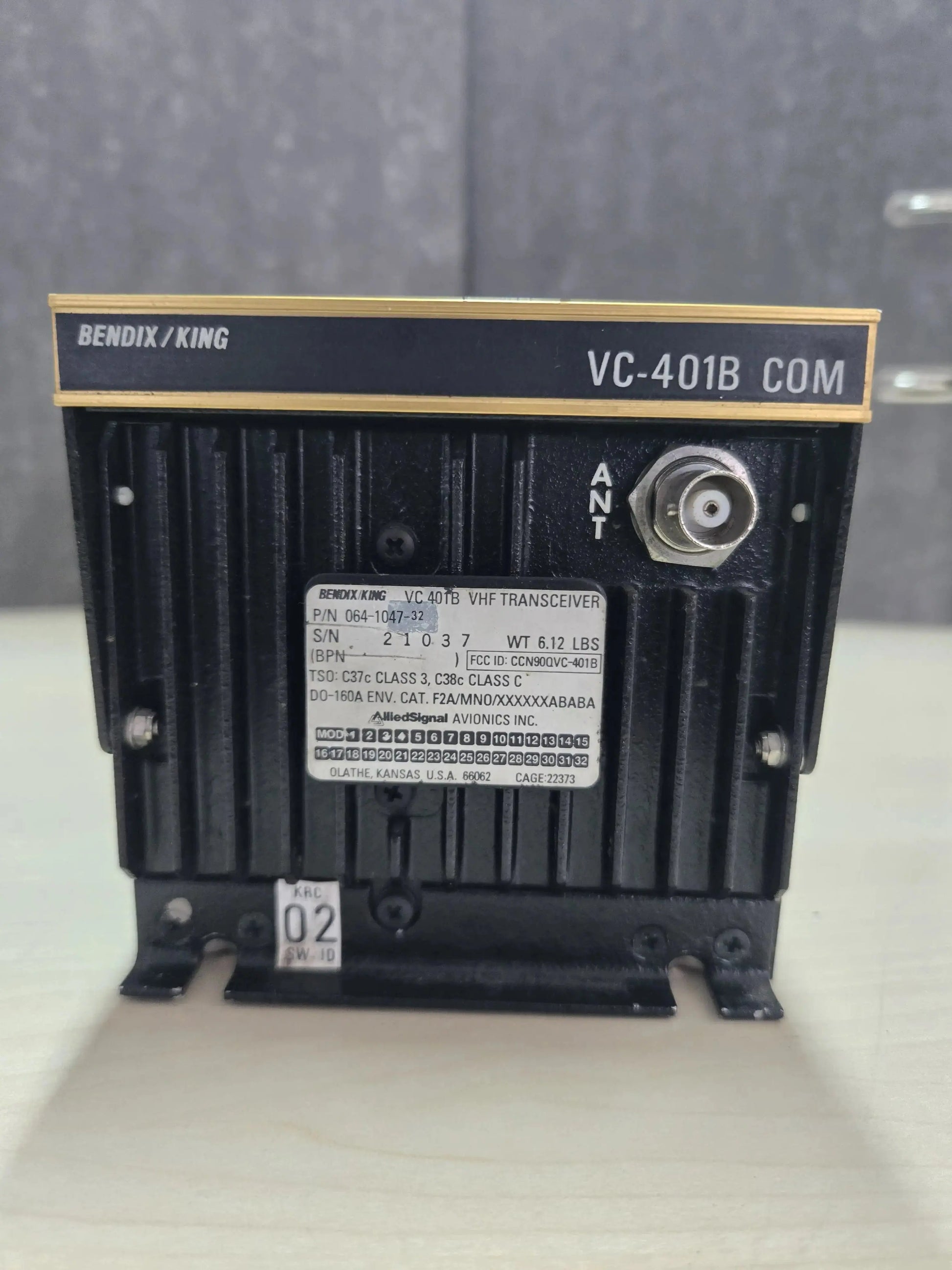 VC 401B VHF Transceiver Bendix/King