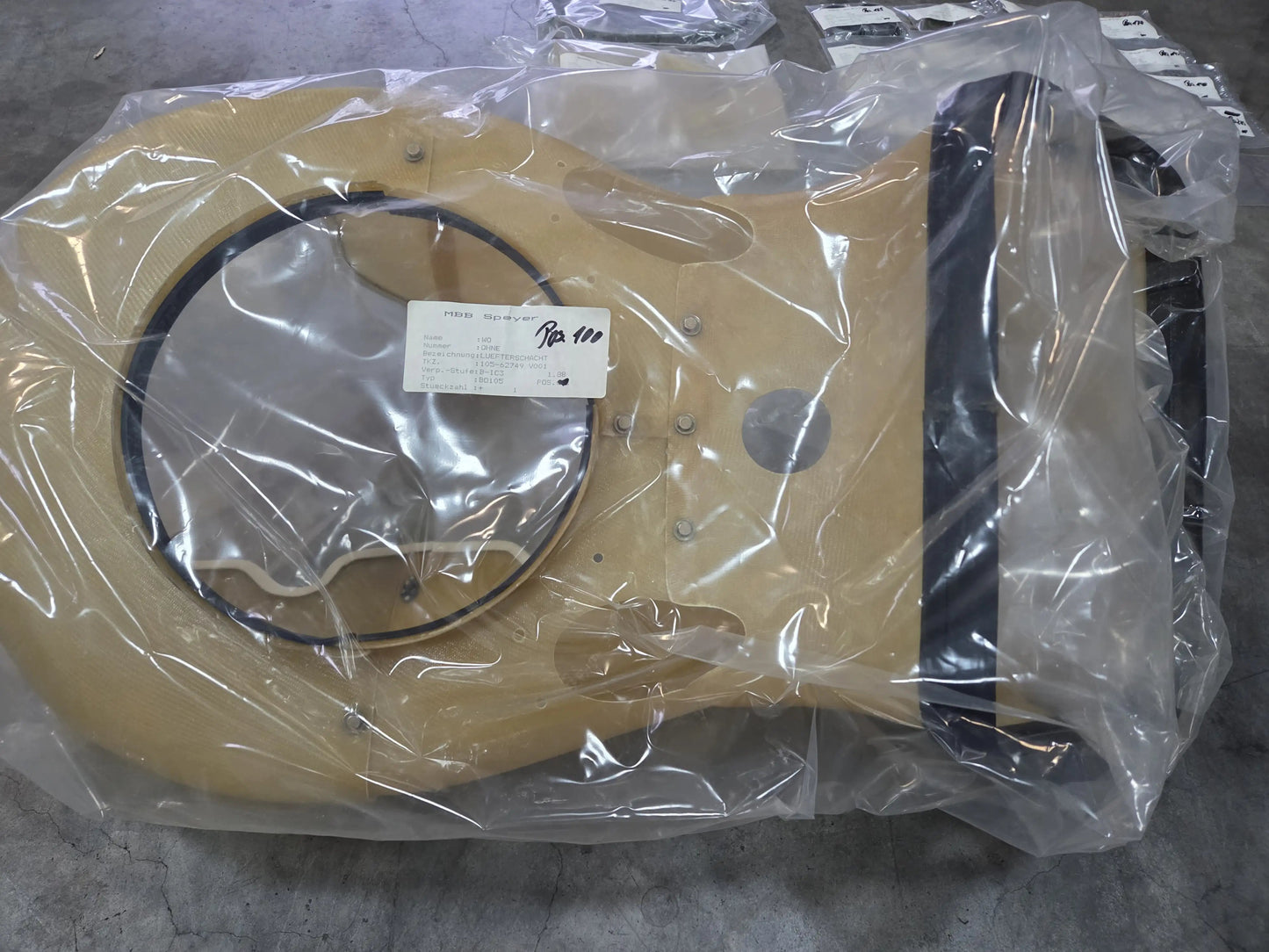 Ventilating Duct Montage Eurocopter