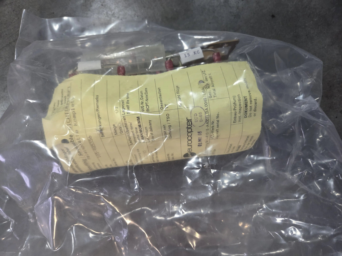 Fixed Antenna Sandfilter Installation Kit Eurocopter