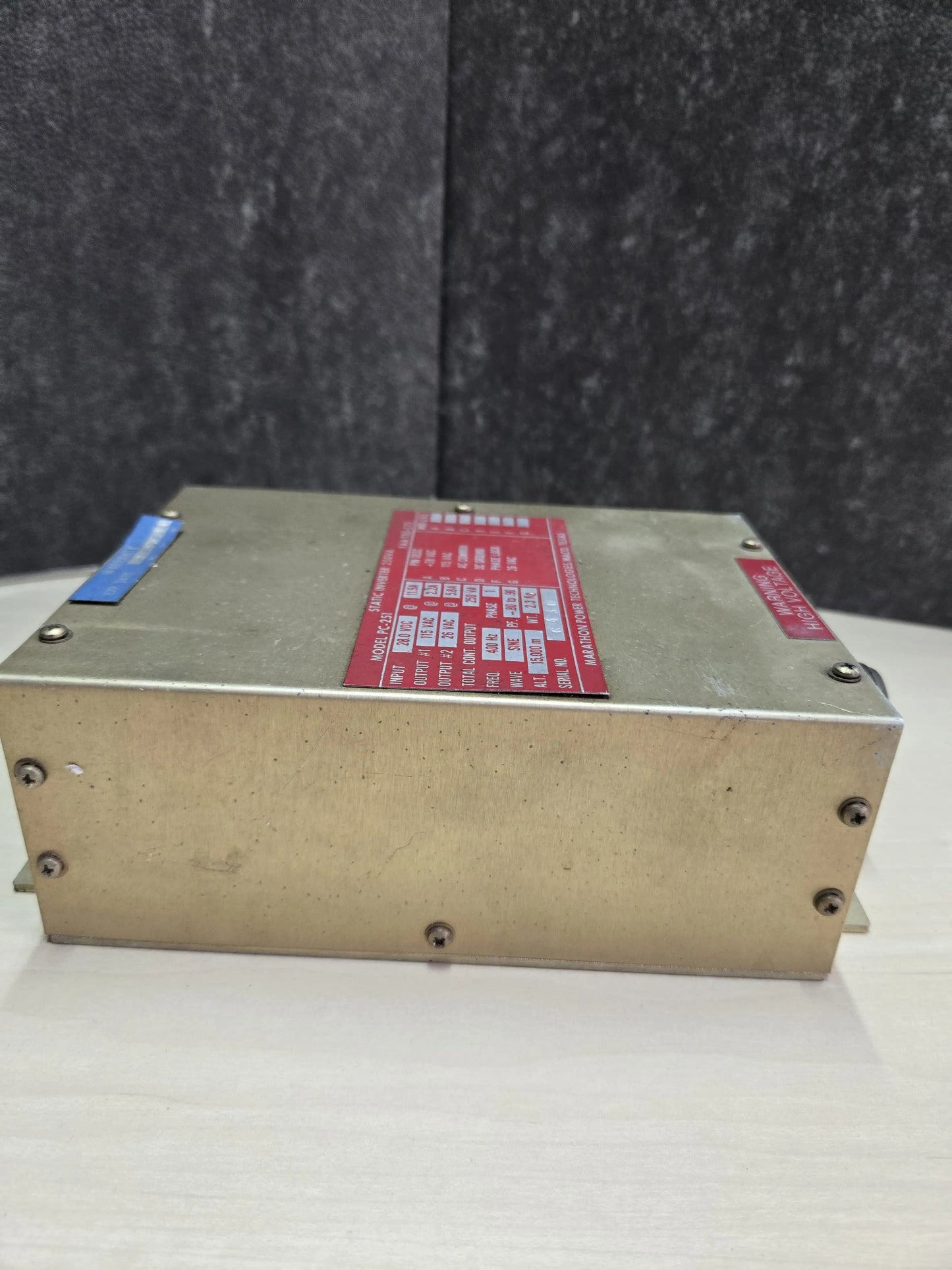 PC 251 Static Inverter Marathon Power Technologies