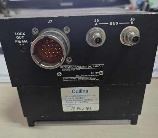 VCT 186B Radio Receiver Transmitter Collins