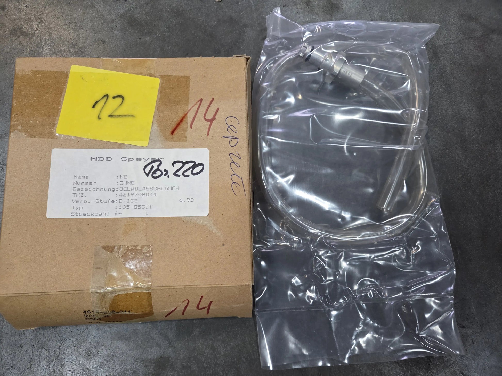 Oil Drain Hose Eurocopter