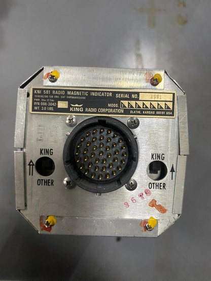 KNI 581 RADIO MAGNETIC INDICATOR PN 066-3042-01 King{{Product SKU}}  Aviacharter