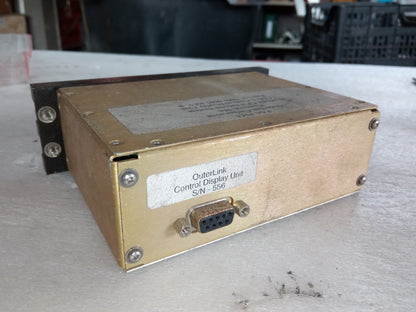 OuterLink CP2 SATCOM Control Display Unit — P/N N001-0001 REV B Aviacharter{{Product SKU}}  Aviacharter