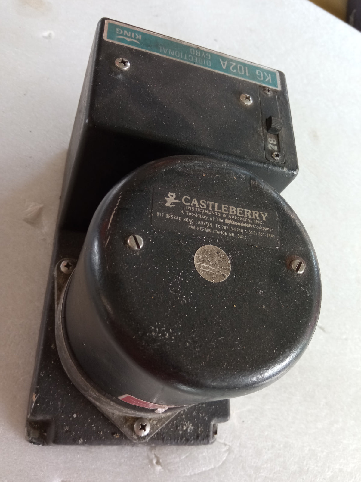 BendixKing KG-102A Directional Gyro — P/N 060-0015-00 Aviacharter{{Product SKU}}  Aviacharter