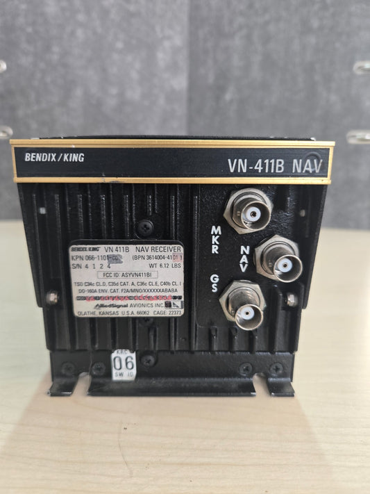 Bendix/King VC-411B NAV VHF Reseiver – Flugfunkgerät P/N 066-1101-00 Bendix King{{Product SKU}}  Aviacharter