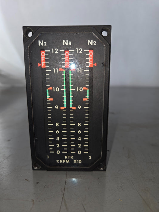 INDICATOR TACH, Agusta A109 PN 109-0729-77-103 AMETEK PN 10245N01R00 Agusta{{Product SKU}}  Aviacharter