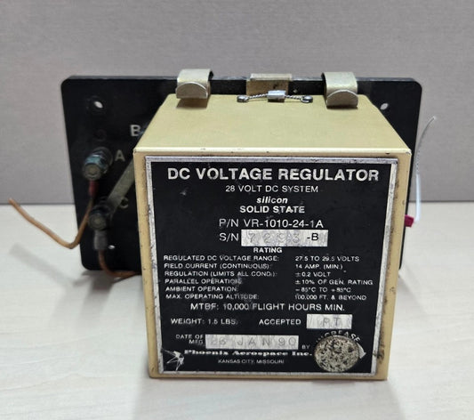 DC Voltage Regulator P/n VR-1010-24-1A Phoenix Aerospace Inc.{{Product SKU}}  Aviacharter
