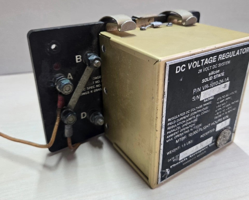 DC Voltage Regulator P/n VR-1010-24-1A Phoenix Aerospace Inc.{{Product SKU}}  Aviacharter